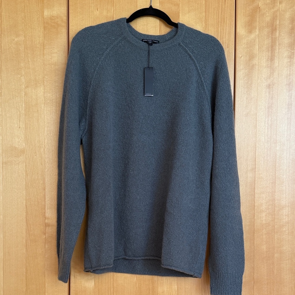 James Peres Men's Cashmere Crew Neck Sweater
